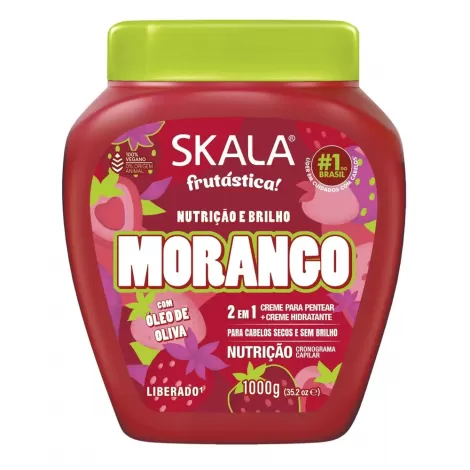CREME TRAT SKALA MORANGO 1KG - 800022560326