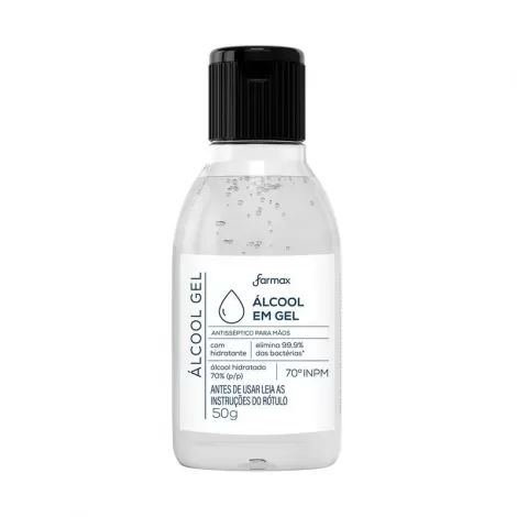 ALCOOL EM GEL 70% NEUTRO 50G FARMAX - 800000149451