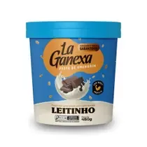 PASTA DE AMENDOIM LEITINHO 0,450G LA GANEXA  - 800023571703