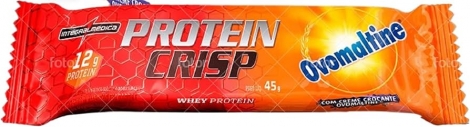 BARRA PROTEIN CRISP OVOMALTINE 45G C/1 INTEGRALMEDICA - 800023986929