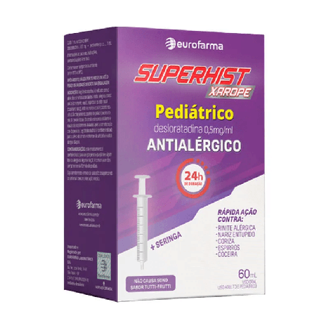 SUPERHIST XAROPE 60ML - 800023842442