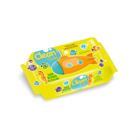 TOALHA UMIDECIDA CLEAN BABY C/100 UNIDADES - 800019175970