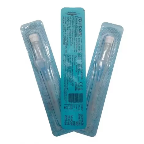 CATETER IV TEFLON SOLIDOR 22G - 800002026452