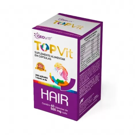 TOP VIT ERF HAIR 500MG CAP. FR X 60