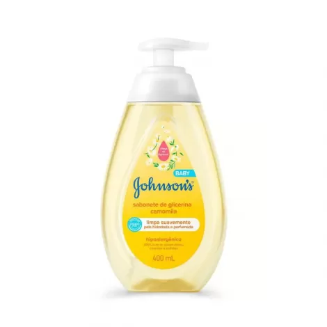 SABONETE LIQUIDO J&J BABY LIQ CAMOMILA 400ML - 800023738402