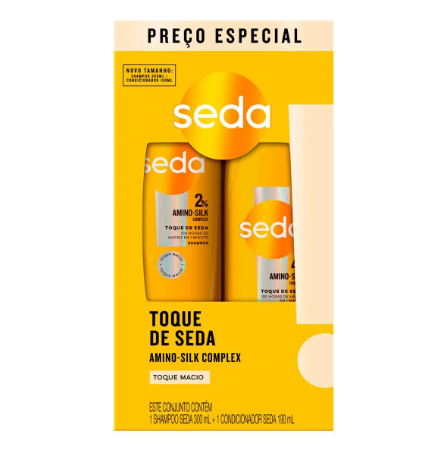 SHAMPOO SEDA TOQUE SEDA 300ML+CONCIONADOR 190ML - 800030576716