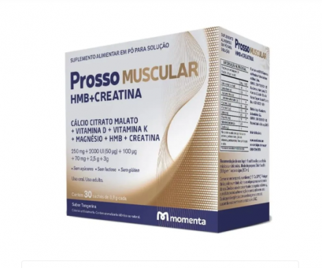 Prosso Muscular Suplemento Alimentar C/30 Saches