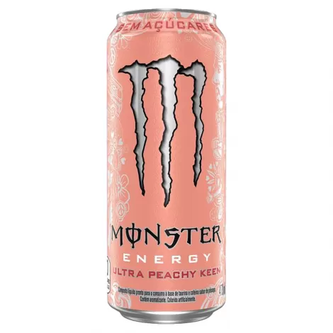 MONSTER ULTRA PEACHY KEEN 473ML - 800022605499