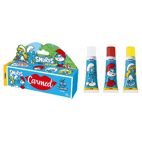 CARMED SMURFS LABIAL 10G  - 800024237472