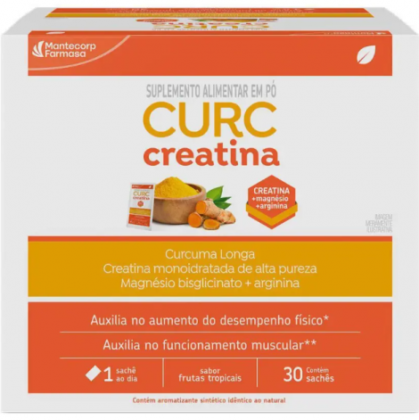 Curc Creatina Frutas Tropicais C/30 Saches