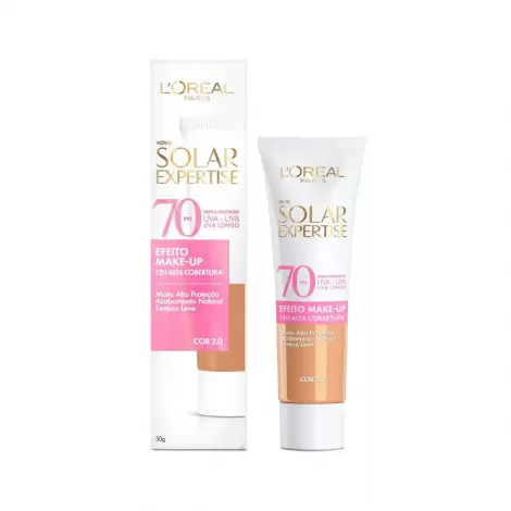 PROTETOR SOLAR EXPERTISE EFEITO MAKEUP 2.0 LOREAL - 800025310557