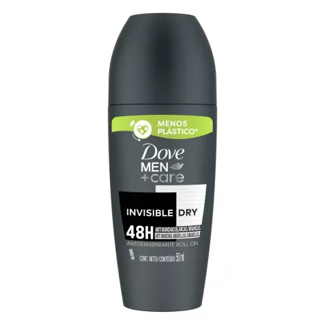 DESODORANTE ROLL ON DOVE MEN INVISIBLE DRY 50ML - 800022217347