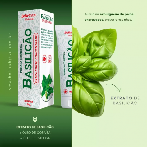 BASILICAO POMADA COSMETICA EXTRA FORTE CONCENTRADA 25 G x 1