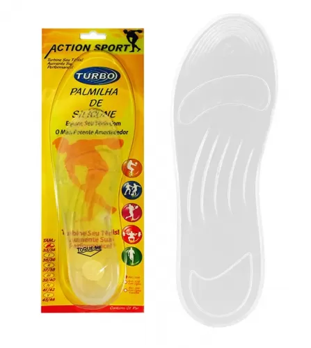 PALMILHA 39/40 SILICONE ACTION SPORT ORTHOP - 800006676959