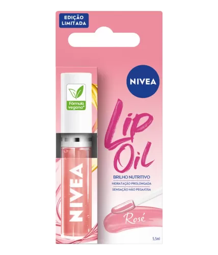 PROTETOR LABIAL NIVEA OIL ROSE 5,5ML - 800023313759