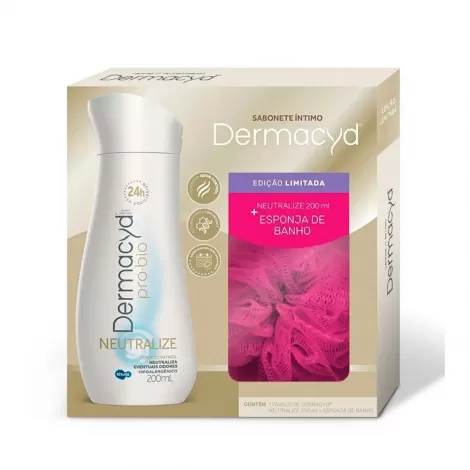 DERMACYD KIT NEUTRA 200ML+ESPONJA - 800024798985