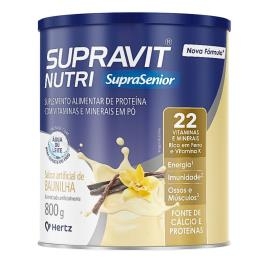 SUPRA SENIOR SUPRAVIT NUTRI PO BAUNILHA 400G - 800020944051