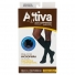 ATTIVA MEIA 3/4 COMPRESSAO 20-30 MASCULINA FECHADA M PRETA x 1